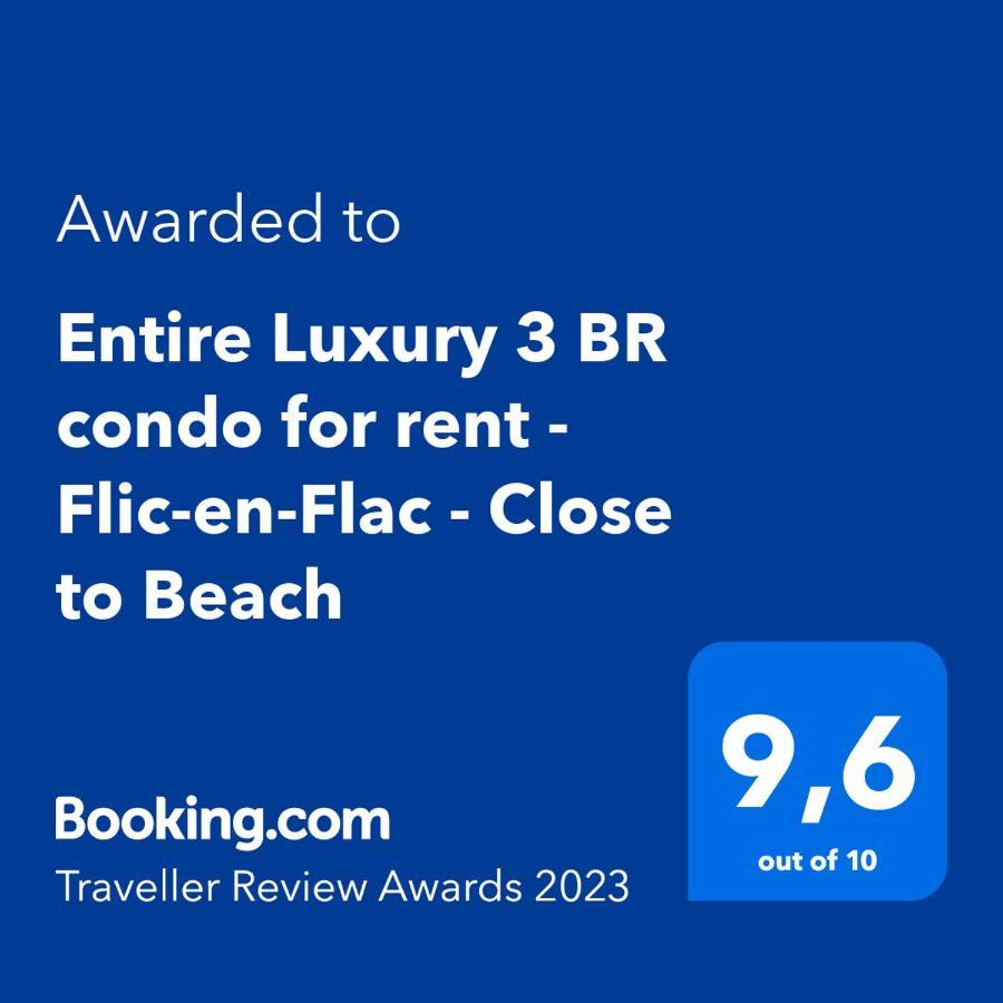 Entire Luxury 3 Bedroom Condo For Rent - Flic-En-Flac - Close To Beach Екстериор снимка